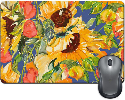 

ShopMantra Sunflower Oil Paint Mousepad(Multicolor)