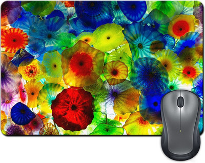

ShopMantra Abstract Watercolor Patterns Mousepad(Multicolor)