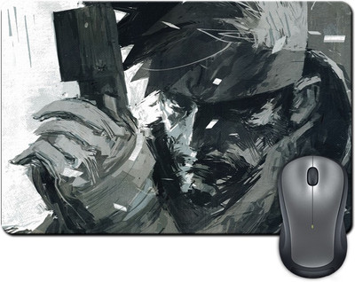 

ShopMantra Metal Age Gamer Brush Stroke Artwork Mousepad(Multicolor)