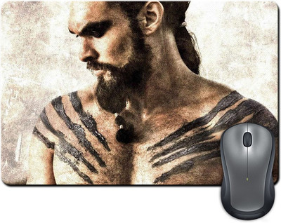 

Rangeele Inkers Got Khal Drogo Mousepad(Multicolor)