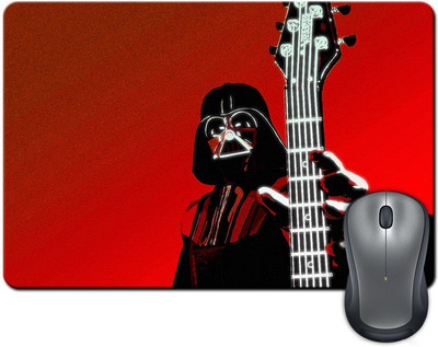 

Rangeele Inkers Darth Vader Red Guitar Mousepad(Multicolor)
