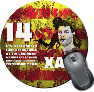 

ShopMantra Xabi Alonso Football Round Mousepad- SMMR00000206 Mousepad(Multicolor)