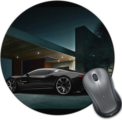 

Rangeele Inkers Mercedes Benz Sls Round Mousepad(Multicolor)