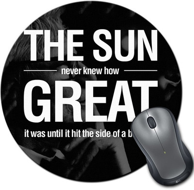 

Rangeele Inkers Louis Kahn Architect Quote Round Mousepad(Multicolor)