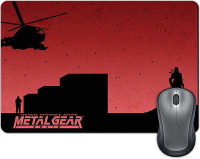 

ShopMantra Metal Gear Solid Minimal Design Mousepad(Multicolor)