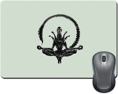 

Rangeele Inkers Alien Meditation Mousepad(Multicolor)