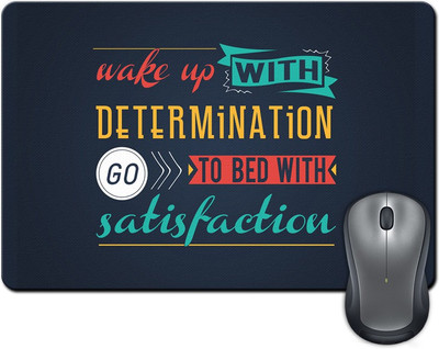 

Rangeele Inkers Goto Bed With Satisfication Mousepad(Multicolor)