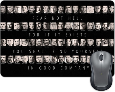 

Rangeele Inkers Fear Not Hell Mousepad(Multicolor)