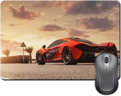 

Rangeele Inkers Fastest Red Car Mousepad(Multicolor)