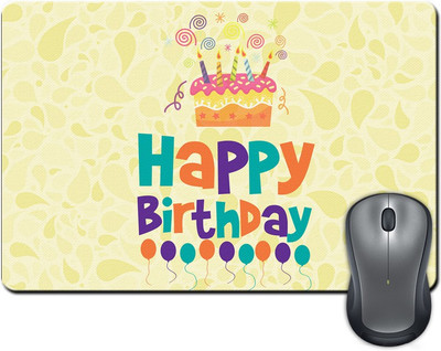 

ShopMantra Happy Birthday -SMFP00002262 Mousepad(Multicolor)