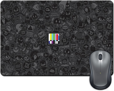

Rangeele Inkers Colorful Doodle Mousepad(Multicolor)