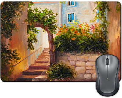 

ShopMantra Crayon Canvas Home Painting Mousepad(Multicolor)