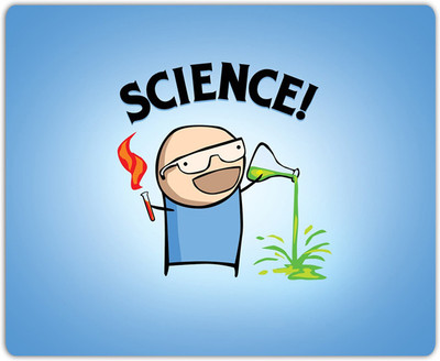 

Lovely Collection Science Experiment Mousepad(Multicolor)