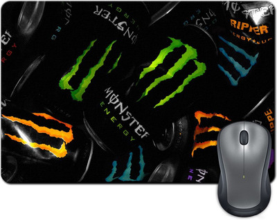

ShopMantra Energy Cans Design Mousepad(Multicolor)