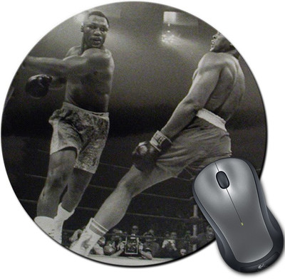

Rangeele Inkers Muhammad Ali Sting Like Bee Round Mousepad(Multicolor)