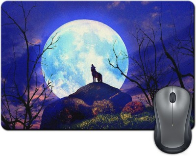 

Rangeele Inkers Roaring Wolf Mousepad(Multicolor)