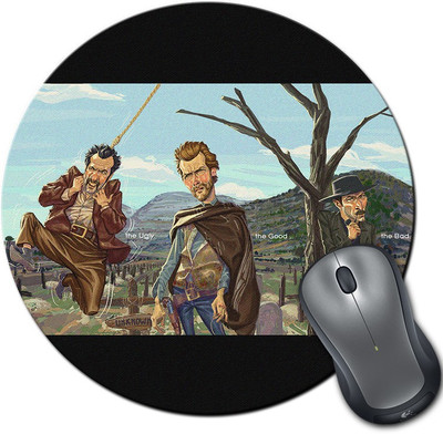 

Rangeele Inkers East Clintwood Artwork Round Mousepad(Multicolor)