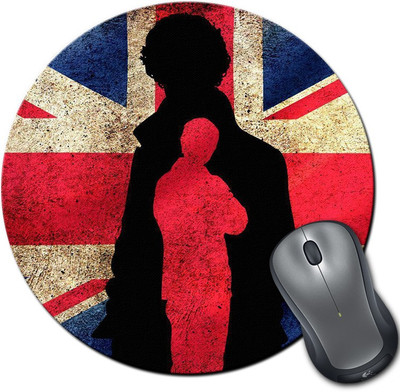 

Rangeele Inkers Sherlock Holmes America Minimal Round Mousepad(Multicolor)