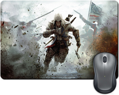 

ShopMantra Assasins Creed Battle Mousepad(Multicolor)