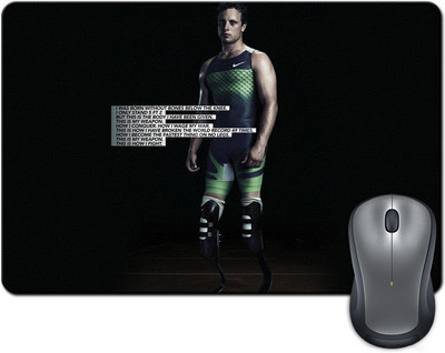 

Rangeele Inkers Oscar Pistorius Motivational Quotes Mousepad(Multicolor)