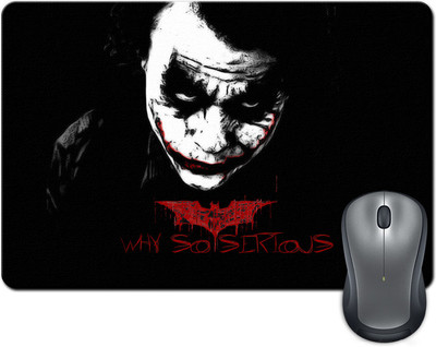 

ShopMantra Joker why so serious Mousepad(Multicolor)