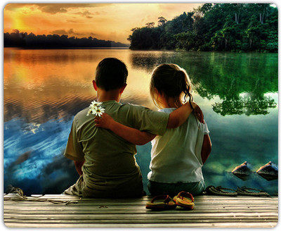 

Lovely Collection Friends Forever Mousepad(Multicolor)