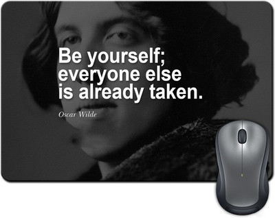 

Rangeele Inkers Oscar Wilde Quotes Mousepad(Multicolor)