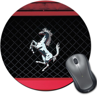 

Rangeele Inkers Ferrari Front Logo Round Mousepad(Multicolor)