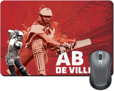 

ShopMantra AB DE Villiers Best Player Mousepad(Multicolor)