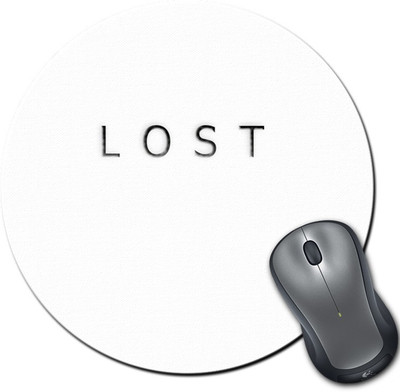 

Rangeele Inkers Lost Round Mousepad(Multicolor)