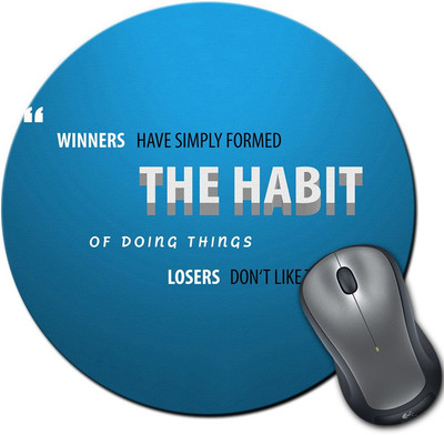 

Rangeele Inkers Lets Do Things Round Mousepad(Multicolor)