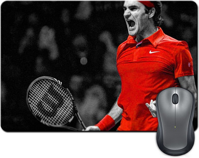 

Rangeele Inkers Roger Federer Cheer Up Mousepad(Multicolor)