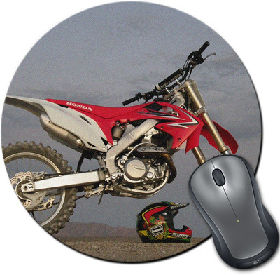 

Rangeele Inkers Motorbike Shot Round Mousepad(Multicolor)