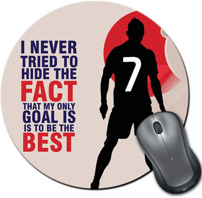 

ShopMantra Cr7 Ronaldo Portugal Football Round Mousepad- SMMR00000285 Mousepad(Multicolor)
