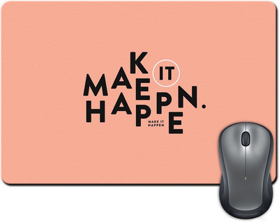 

Rangeele Inkers Make It Happen Mousepad(Multicolor)