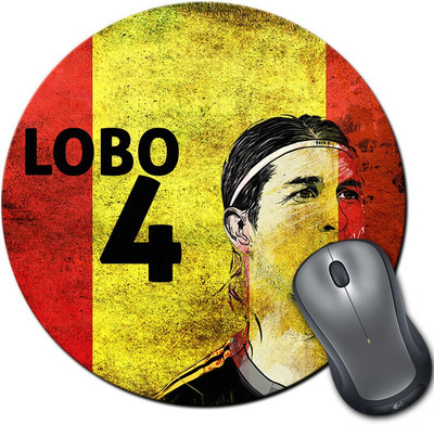 

ShopMantra Sergio Ramos Spain Football Round Mousepad- SMMR00000277 Mousepad(Multicolor)