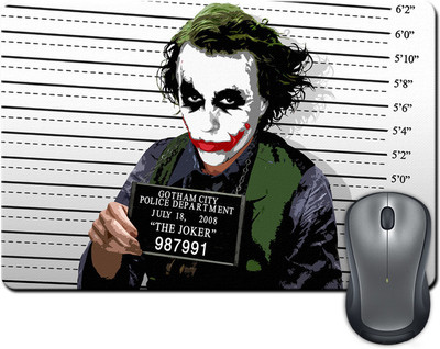 

ShopMantra Dark knight joker in prison Mousepad(Multicolor)