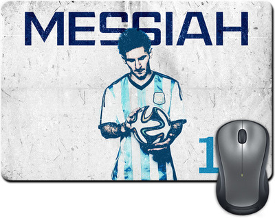 

ShopMantra Messiah Leo Argentina Football Mousepad(Multicolor)