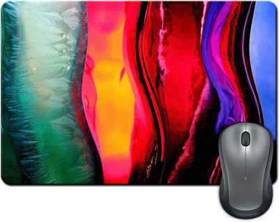 

ShopMantra Bright Linear Modern Art Mousepad(Multicolor)