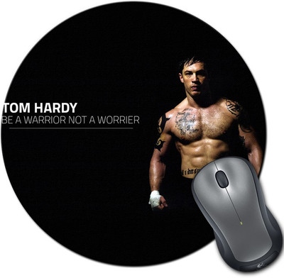 

Rangeele Inkers Tom Hardy Warrior Round Mousepad(Multicolor)