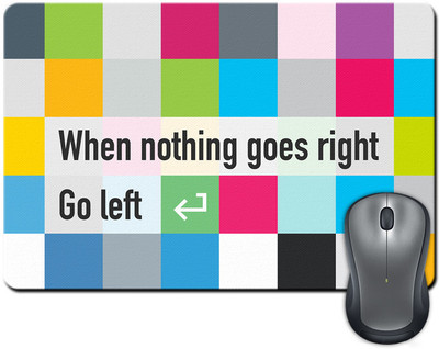 

ShopMantra Motivational Quote Mousepad(Multicolor)
