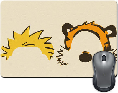

Rangeele Inkers Calvin Hobbes Minimal Mousepad(Multicolor)