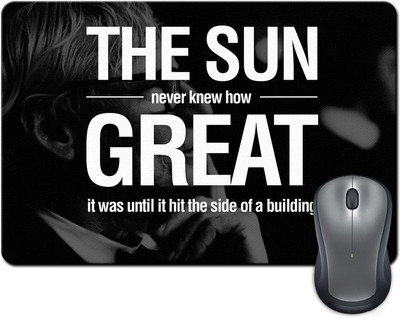 

Rangeele Inkers Louis Kahn Architect Quote Mousepad(Multicolor)