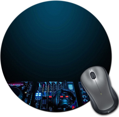 

Rangeele Inkers Pioneer Dj Round Mousepad(Multicolor)