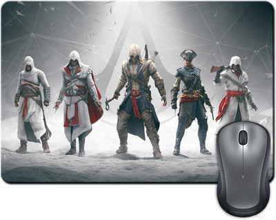 

ShopMantra Assasins Creed All Mousepad(Multicolor)