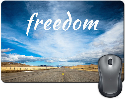 

ShopMantra Freedom beatiful road Mousepad(Multicolor)
