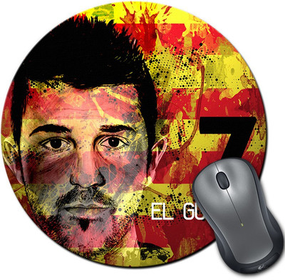 

ShopMantra David SáNchez Spain Football Round Mousepad- SMMR00000296 Mousepad(Multicolor)