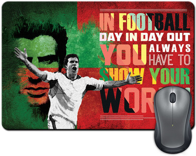 

ShopMantra Filipe Figo Portugal Football Mousepad(Multicolor)