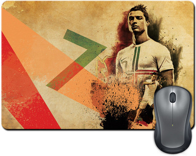 

ShopMantra CR7 Portugal Football Mousepad(Multicolor)