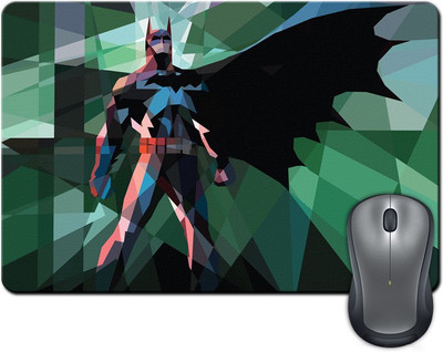 

Rangeele Inkers Batman Polygon Art Mousepad(Multicolor)